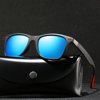 

BRAND DESIGN Classic Polarized Sunglasses Men Women Driving Square Frame Polaroid Sun Glasses for Men Male UV400 Gafas De Sol