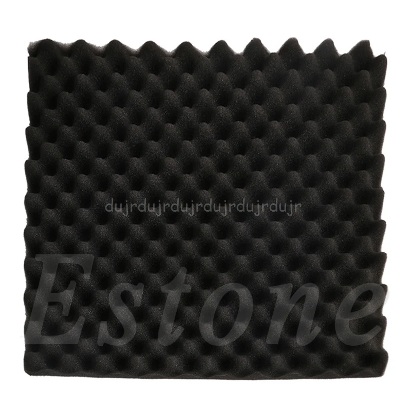 

1Pc Musical Parts Accessories Acoustic Soundproof Sound Thick Absorption Pyramid Studio Foam Board 50x50x3cm N06 dropship
