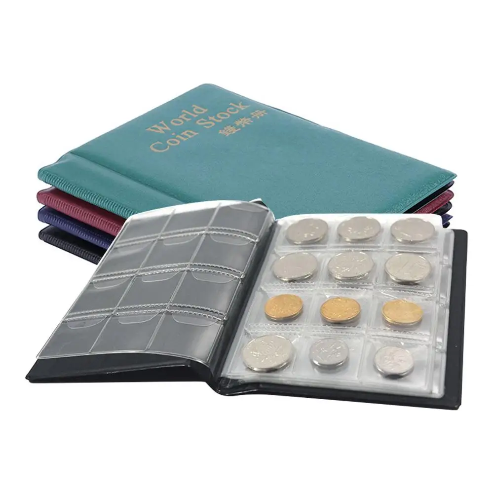 Buy 10 Pages 120 Compartments Coins Storage Book