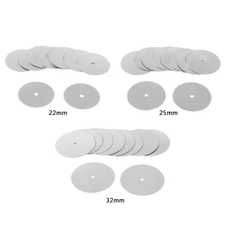 

10pcs Wood Cutting Disc Rotary Tool Circular Saw Blade Woodworking Cutting Wheel