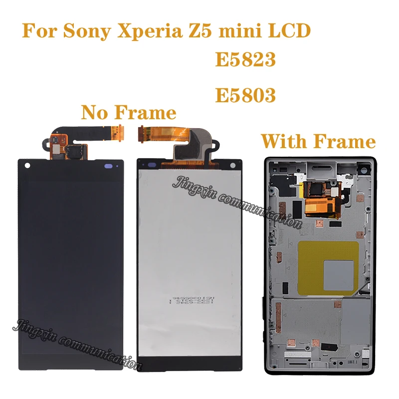 

4.6" original screen for Sony Xperia Z5 Compact LCD Display touch screen for Sony XPERIA Z5 mini E5823 E5803 LCD Repair parts