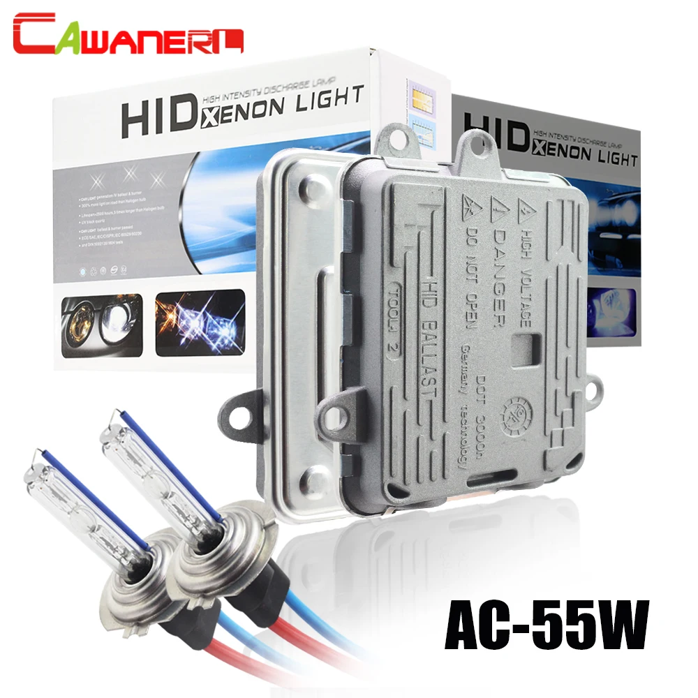 Cawanerl H1 H3 H7 H8 H11 9005 HB3 9006 HB4 881 автомобильных ксеноновых светильник HID комплект AC