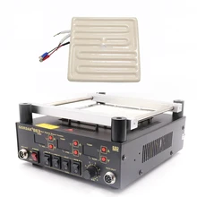 GORDAK 853 863 нагревательная пластина дальнего инфракрасного керамического нагревательного кирпича паяльная станция, посвященная 120*120 мм 600 Вт 220 В