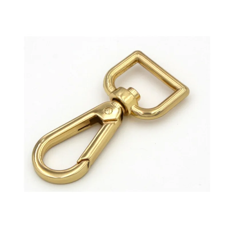 Gold Swivel Snap Hooks (15mm), Swivel Lobster Clasp Bag Parts