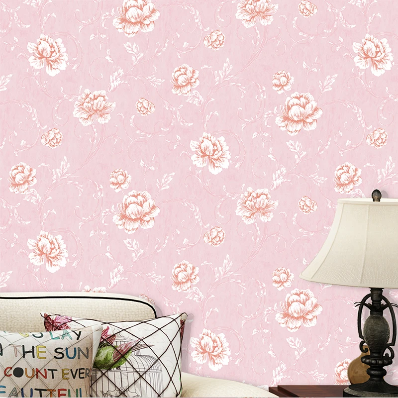 Us 30 44 29 Off Beibehang Wallpapers Preserved Flocking Pastry Countryside Fl Non Wovens Wallpaper Warm Baby Room Bedroom In Us 30 44 29 Off Beibehang Wallpapers Preserved Flocking Pastry Countryside Fl Non Wovens Wallpaper Warm Baby Room Bedroom In
