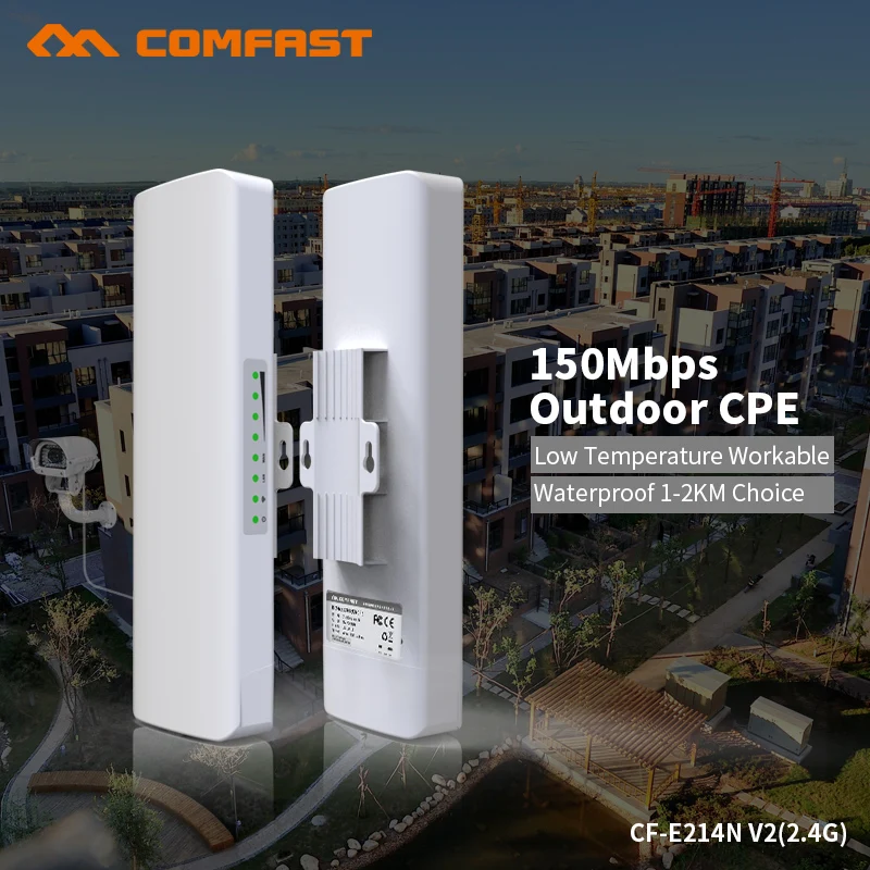 

3KM Long Distance CPE WIFI Router Wireless Outdoor 150Mbps Router WIFI Repeater WIFI Extender Access Point Bridge Client Router