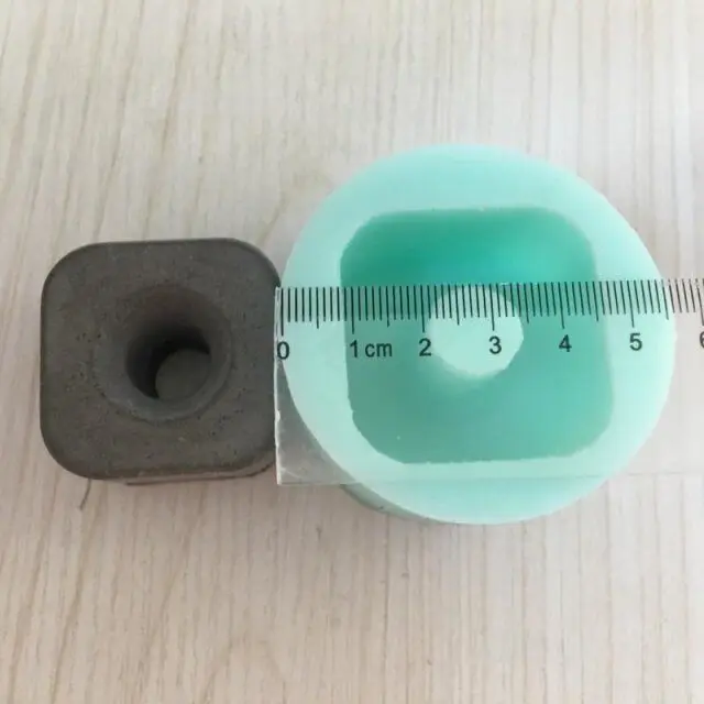 Силиконовая форма для цемента держатель зубной щетки Зубная щетка сиденье для хранения ручек держатель формы цемент жизни поставки формы