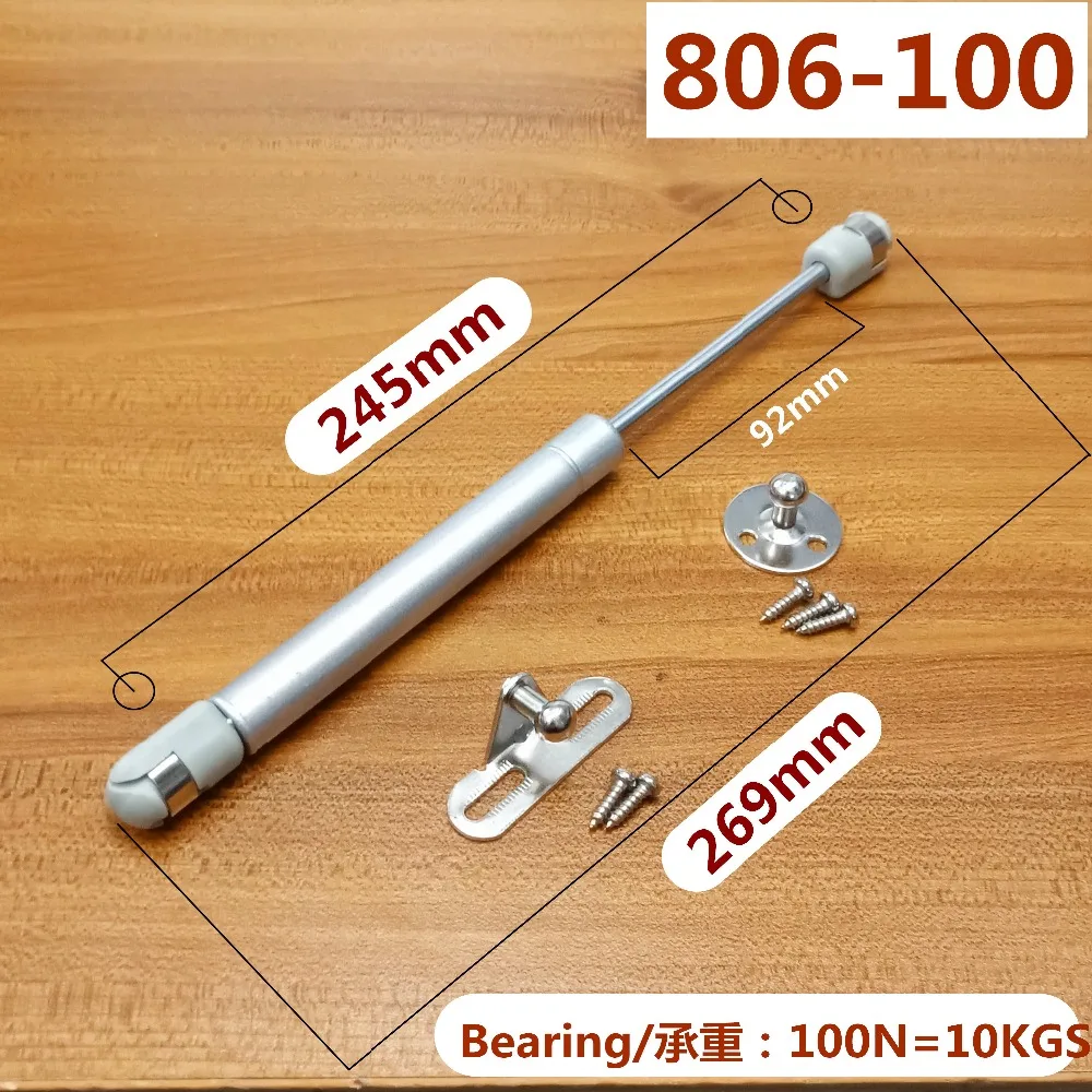 20N-300N гидравлические петли, поддержка подъёма двери для кухонного шкафа, пневматическая газовая пружина для деревянного мебельного оборудования