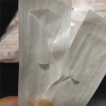 50 шт. 5RL стерилизованные татуировки Советы огромное солнце игловое сопло для постоянного макияжа татуировка бровей и губ машина Солнечный свет иглы шапки