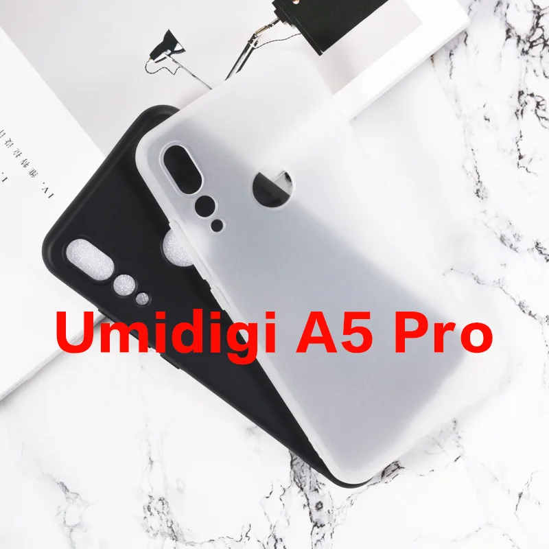 

UMIDIGI A5 Pro Case Soft TPU Matte Pudding Telefon Cover Anti-Dust Ultra Slim Protection Phone Capa For UMIDIGI A5 Pro 6.3 inch
