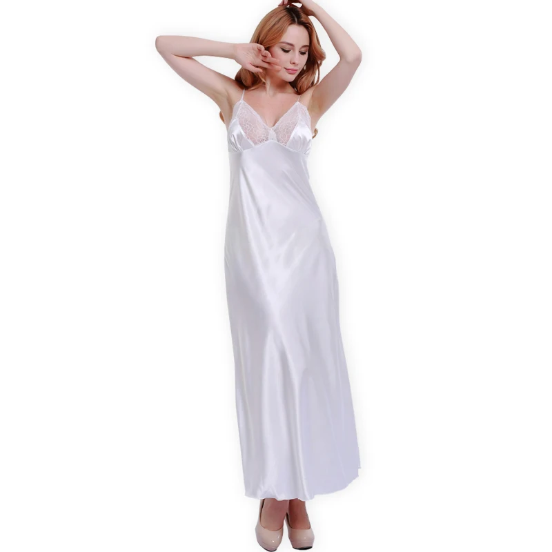 Ночная рубашка женская длинная с треугольным вырезом 2019|ladies nightshirts|women long