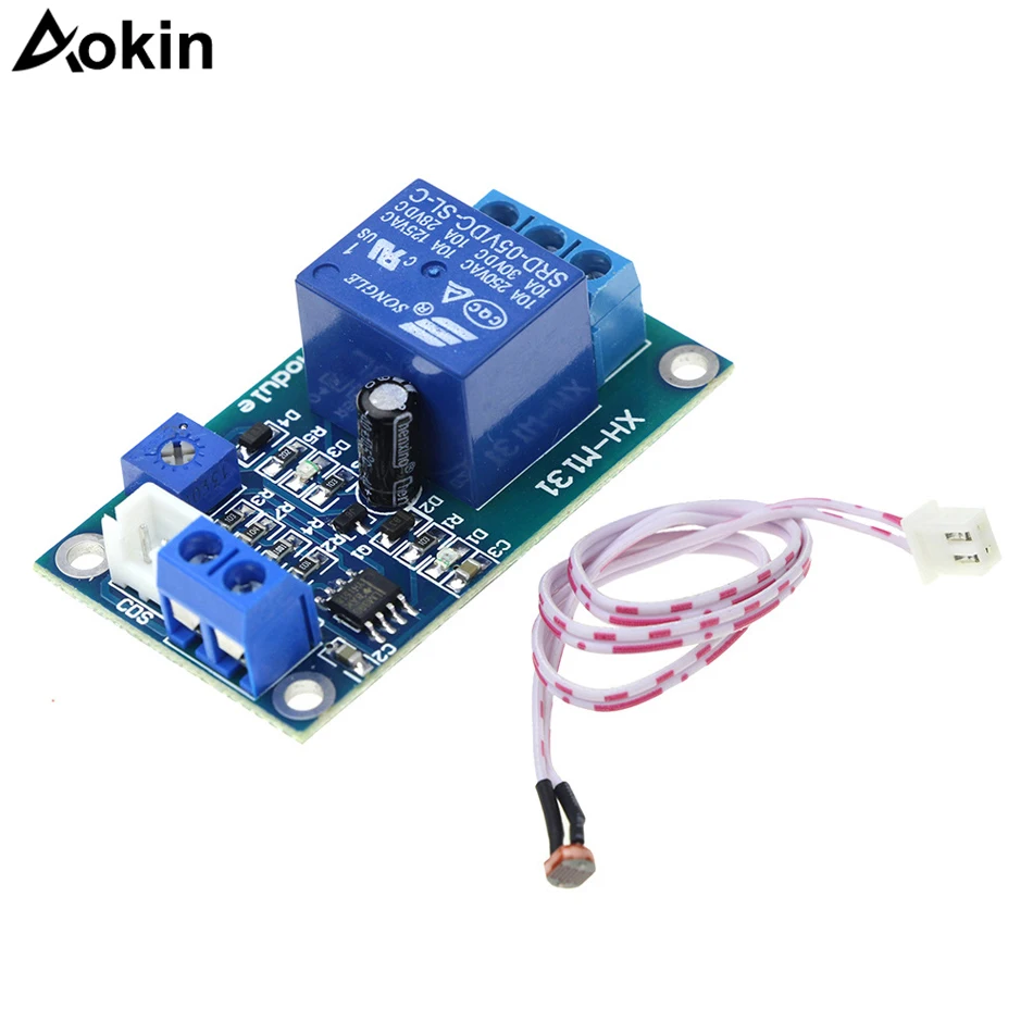 XH-M131 DC 5V / 12V светильник Управление переключатель реле фоторезистора модуль