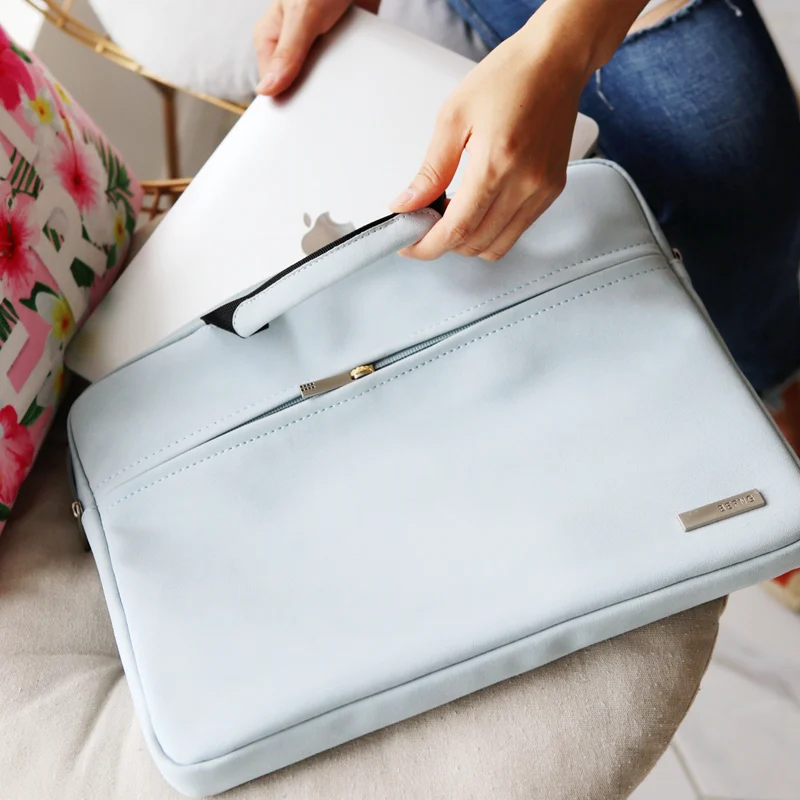 

Portable Waterproof 15.6 inch Business Notebook Handbag Laptop Sleeve Bag Case For Macbook Air Pro 11 12 13 15 Retina HP ASUS