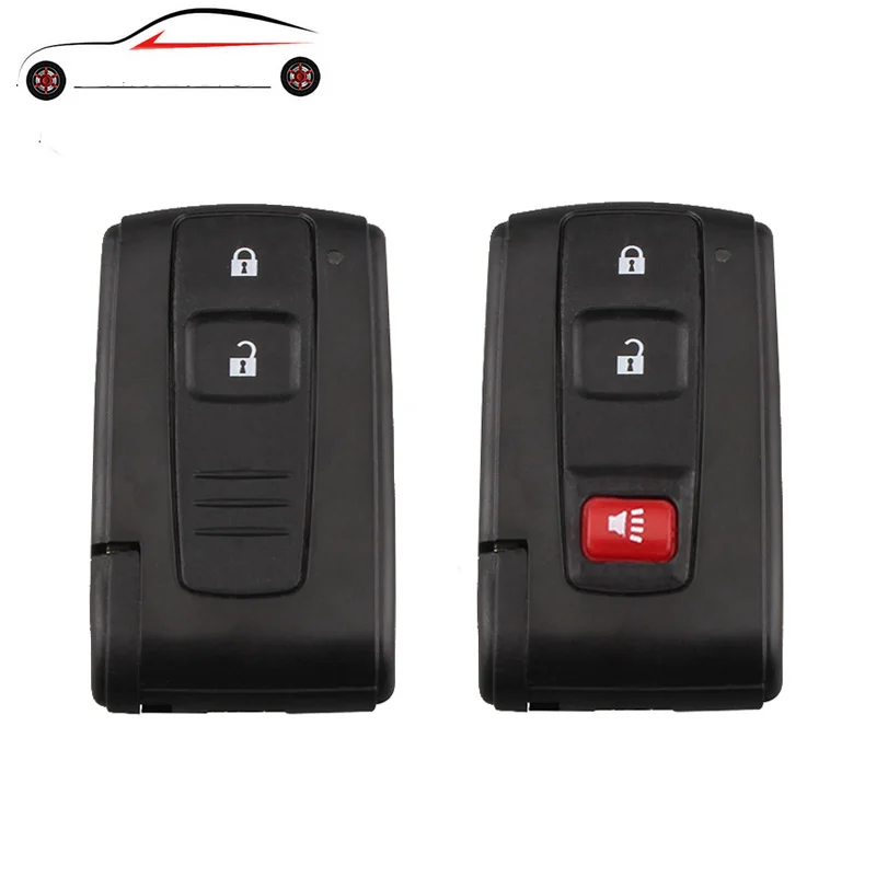 

GORBIN 2Buttons Remote Smart Car Key Case Cover For Toyota Prius 2004 2005 2006 2007 2008 2009 Toy43 Uncut Blade