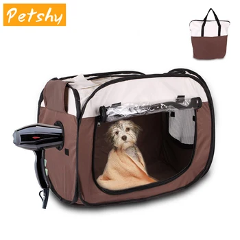 

Petshy Portable Pet Drying bag Folding Comfort Waterproof Large Size Capacity Pet Bag Dog Cat Bath Drying Hair Box