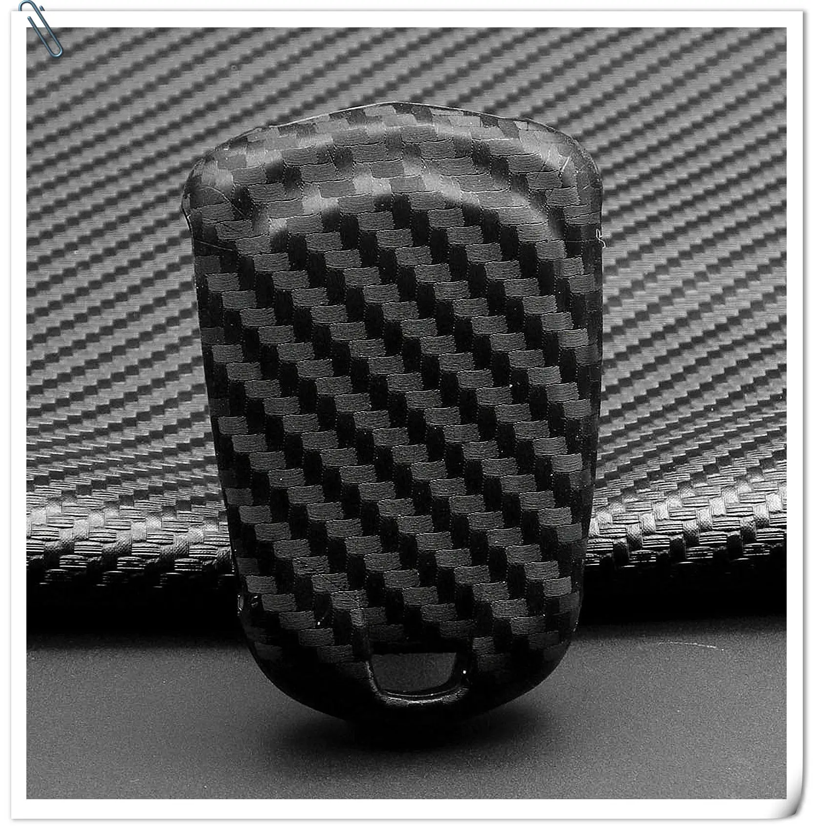 Keyforkess custodia protettiva per telecomando con telecomando in Silicone al carbonio per Cadillac ATS CT6 CTS DTS XT5 Escalade ESV SRX STS XTS ELR 4/5/6 BT - HTB1bquTa2vsK1Rjy0Fiq6zwtXXaw