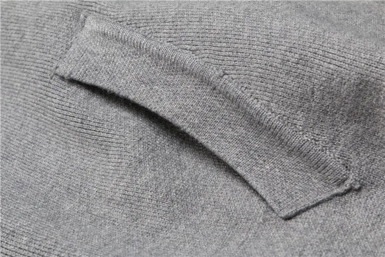 Autumn and winter Europe and the United States new fashion casual women's long coat Slim hooded solid color pocket ladies thick sweater cardigan tide (22)