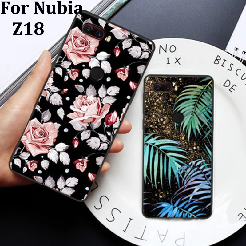 Чехол для Nubia Z18 мягкая задняя крышка с милым мультяшным рисунком Z 18 чехол NX606J