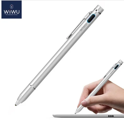 WIWU стилус для сенсорного экрана для iPad Pro 9,7 10,5 12,9 дюймов Сумка для ноутбука Apple карандаш, стилус, ручка для Экран универсальный стилус для сенсорного экрана P338
