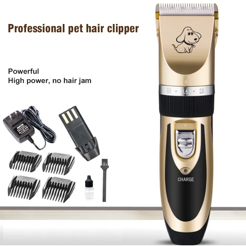 FAKEDA Pet hair clipper Low-noise Hair Clipper Remover Cutter Grooming Cat Dog Trimmer Electrical Pets Cut Machine | Дом и сад