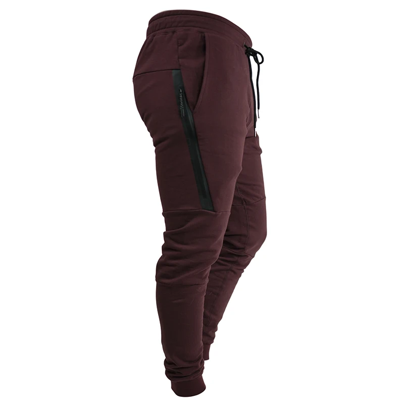 Casual cotton Mens Fitness Jogger Pants sportswear (17)