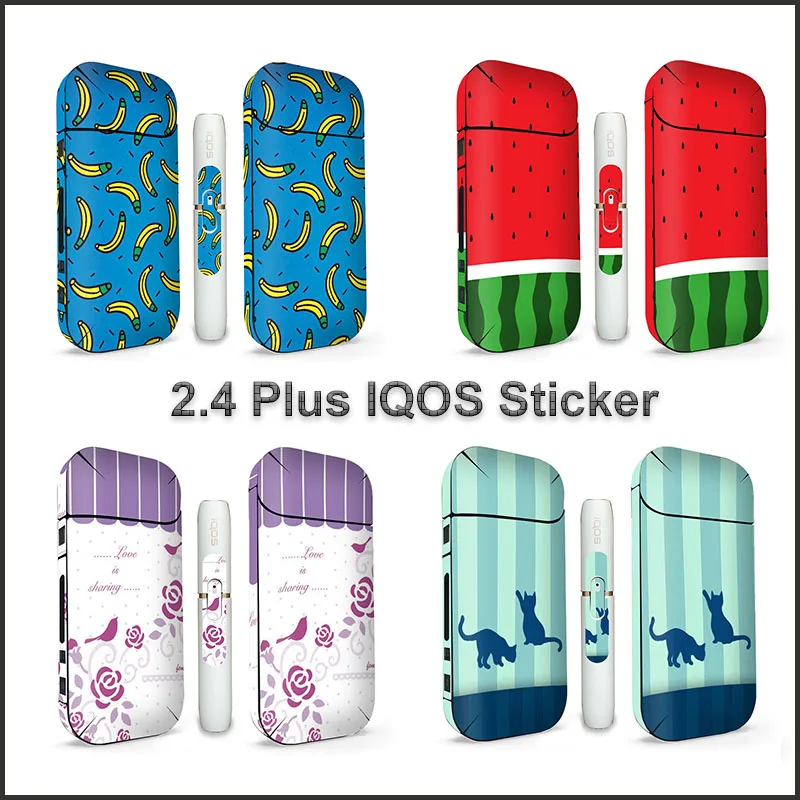 

Ambrose 14 Pattern Sticke For IQOS 2.4 Plus 3M Printing Cover PVC Case Skin Protective
