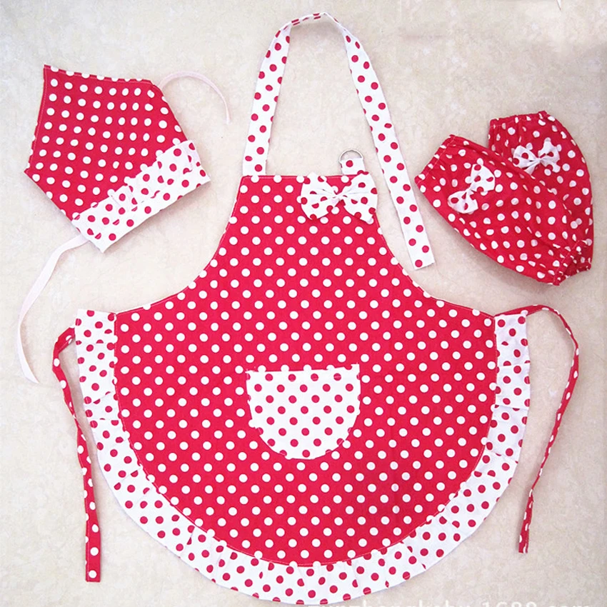 3Pcs-Set-Kids-Cotton-Bib-Apron-Cuffs-Child-Cooking-Baby-Apron-Junior-Chef-Cook-Apron-Painting (4)