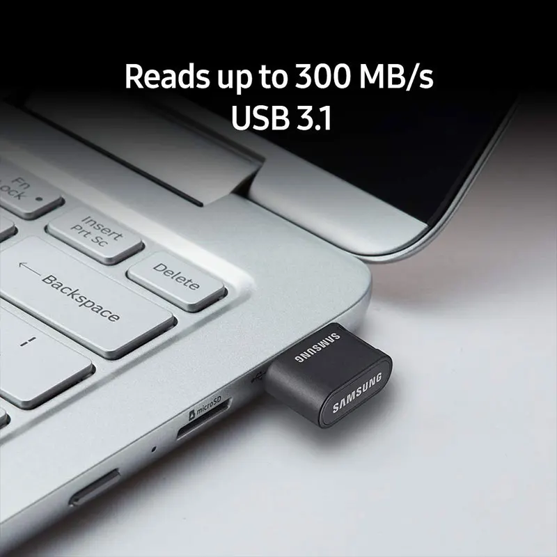 SAMSUNG 64 ГБ USB флэш-накопитель USB 3,1 128 ГБ флэш-накопитель 32 GB флэш-карта памяти 256 ГБ флэш-накопитель металлическая подгонка плюс 300 МБ/с. для ПК/планшет/ТВ