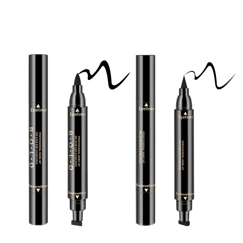 

YSDO New Eyeliner Waterproof Black Double-ended Eye liner Pencil natural gloss Long-lasting Eye Liner makeup liquid shadow tool