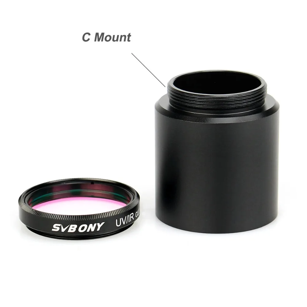 1.25 ''UV/IR قص تصفية تلسكوب البصريات الأشعة تحت الحمراء تصفية كاميرا بجهاز اقتران الشحنات w/C جبل ل 1.25\ 1.25 ''UV/IR قص تصفية تلسكوب البصريات الأشعة تحت الحمراء تصفية كاميرا بجهاز اقتران الشحنات w/C جبل ل 1.25\