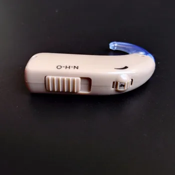 

Rechargeable mini BTE hearing aid C-122 for elderly deaf sound voice amplifier hearing loss noise reduction dropshipping AXON