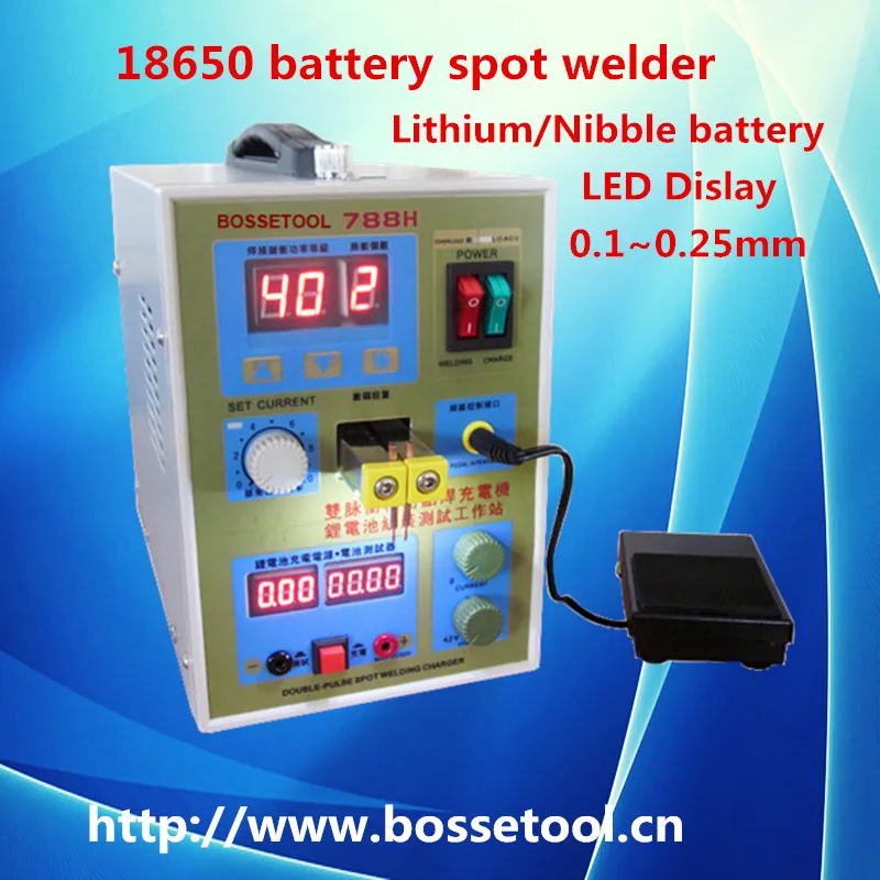 

Low Price 18650 Battery Welding Machine 788H 3 in 1 Spot Welder/Charger/Tester