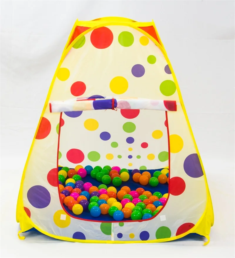 Портативный детский уличный домик палатка звезда точка игрушка Палатка 90 см детская складная Игровая палатка 985-Q35 Бесплатная доставка на