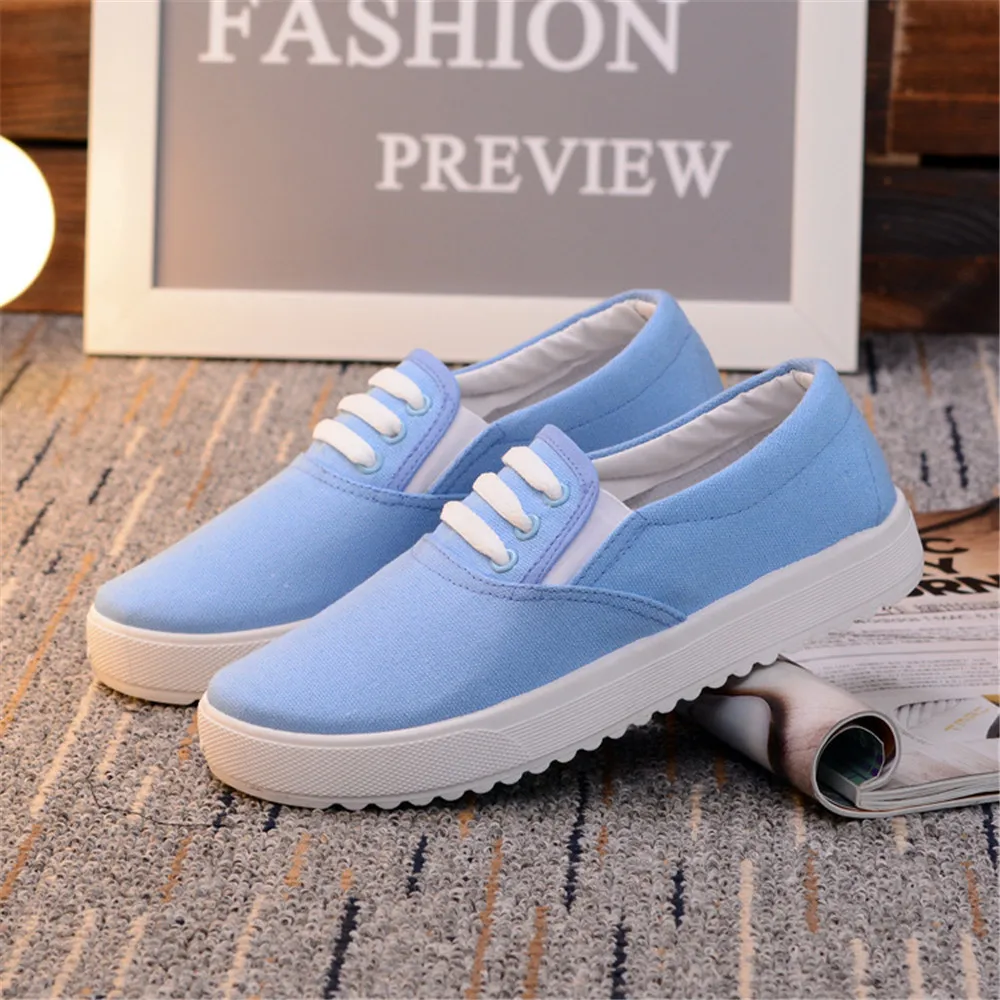 

Women Sneakers Breathble Vulcanize Shoes PU Leather Casual Pink Canvas Flat Tenis Sneakers Round Head Flat Heel Woman Shoes