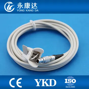 

High quality reusable Pediatric Finger Clip spo2 Sensor 3m 5pin for Goldway with a cheap price