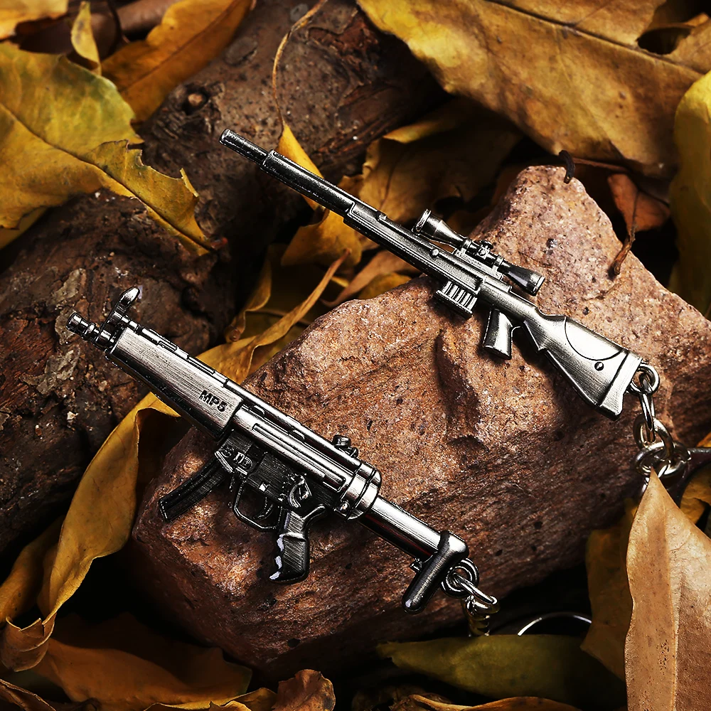 PUBG горячий онлайн игры Cross Fire AK47 модель оружия брелки для ключей оптовая продажа