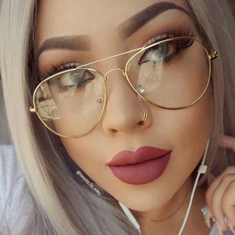 

RBUDDY Brand Men Titanium Goggle Eyeglasses Frames Men Brand Fashion Eyeglasses Gold Shield Frame With Glasses 2 Color UV400