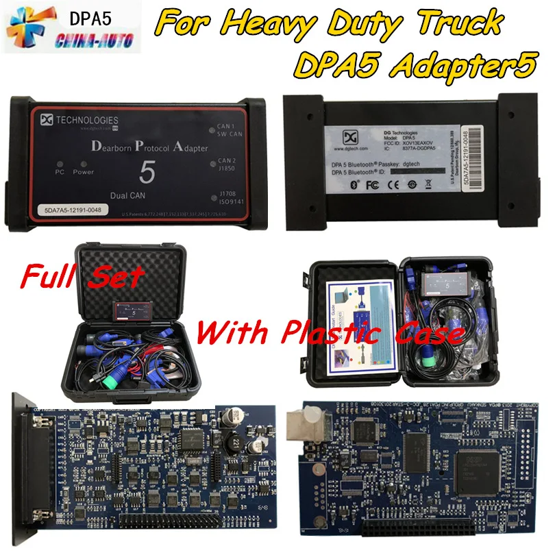 

DPA5 Heavy Duty Truck Scanner DPA 5 Without Bluetooth Dearborn Protocol Adapter5 Car Diagnostic Tools Better Than NEXIQ DHL Free
