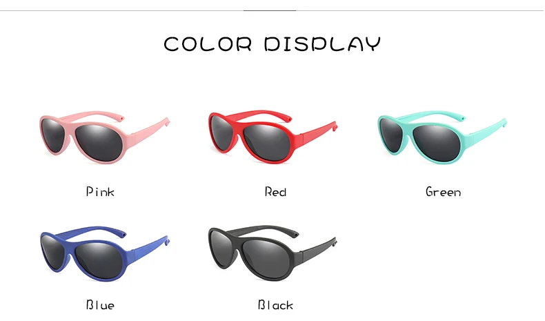 Детские квадратные поляризованные солнцезащитные очки для детей силиконовые безопасный TR90 солнцезащитные очки для мальчиков и девочек, UV400 с зеркальным покрытием линз, Gafas de sol R02