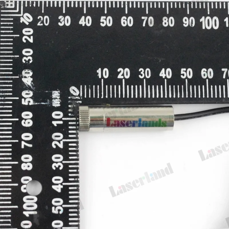 12*45 мм 5VDC 100 МВт 650nm 658nm красный лазерный диод линии модуль мрад 110 Стекло объектива