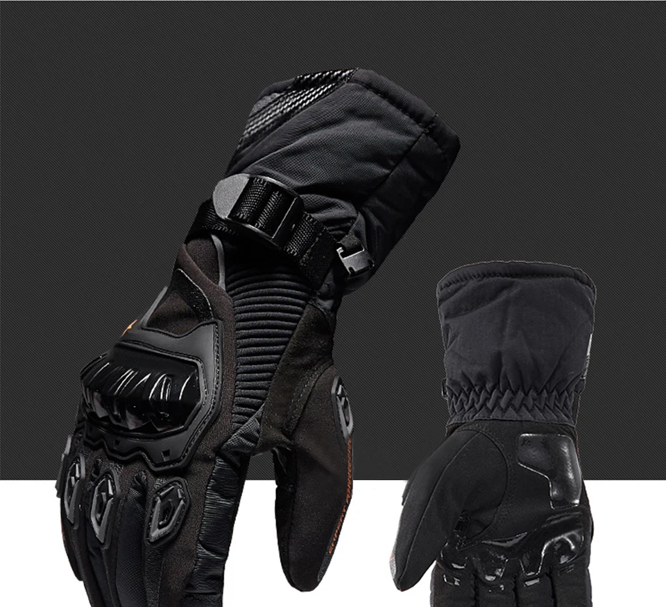 Foxcncar motorcycle gloves 100% Waterproof windproof Winter warm Guantes Moto Luvas Touch Screen Motosiklet Eldiveni Protective (28)