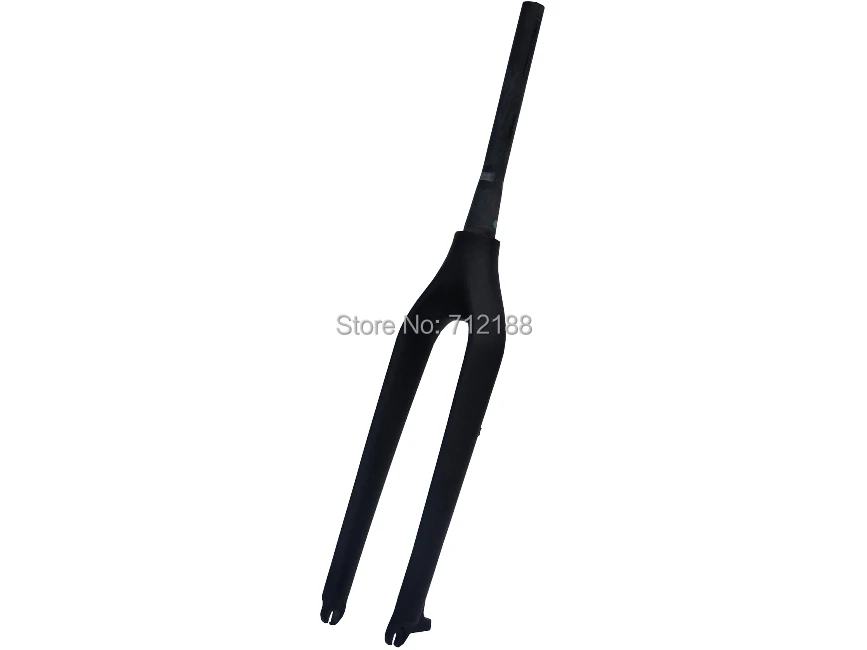FK-009 : Carbon Matt Cycling 650B 27.5ER Mountain Bike Tapered Fork 1 1/8&quot ~ 1/2&quot for 27.5&quot wheel | Спорт и развлечения