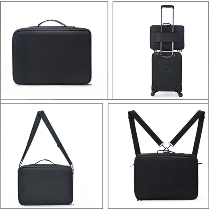 YFGXBHMX Makeup Artist Accessori Da Viaggio Professionale di Bellezza Caso Cosmetico & Sacchetto Cosmetico Semi-permanente Del Tatuaggio Unghie Multi-Lay