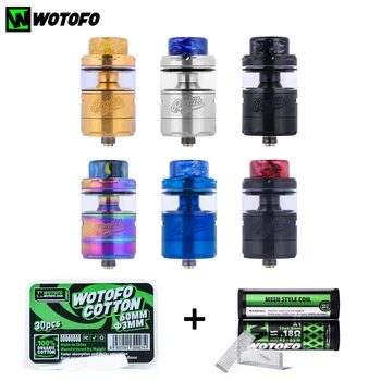 

Original Wotofo Profile Unity RTA Atomizer With 30Pcs Cotton and 10Pcs Mesh 3.5ML Vape Tank Vaporizer Dripping 510 Vape Tank