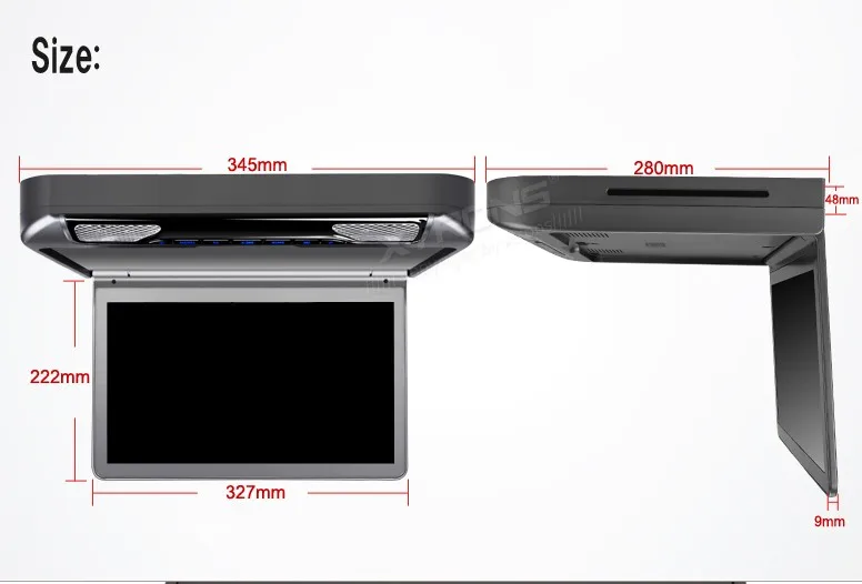 Discount 13.3" Gray Color Flip Down Car DVD Car Roof DVD Roof Mount Car DVD with Built-in HDMI Input & 1920*1080 HD Resolution 18 Discount 13.3" Gray Color Flip Down Car DVD Car Roof DVD Roof Mount Car DVD with Built-in HDMI Input & 1920*1080 HD Resolution 18