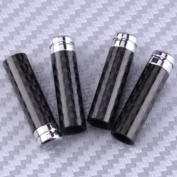 

4pcs Car Carbon Fiber Door Pin Lock Knob Cover Fit for BMW 3 5 7 series E36 E46 E90 F10 F30 X3 X4 X5 X6 E53 E34 E30 E70