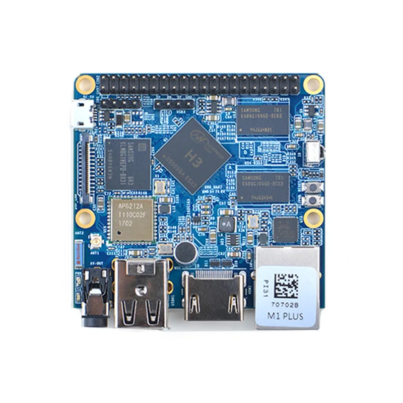 Плата разработки NanoPi M1 Plus Allwinner H3 4K Play четырехъядерный процессор встроенный Wi Fi
