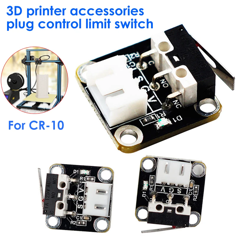 Ход столкновения предельный выключатель CR 10 переключатель 3d моделирование Прочный 3D принадлежности для печати
