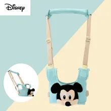 Disney Baby Walker, поводок для малышей, помощник поводка для детей, ремень, обучающий ходьбе, Детский пояс, детский поводок с куклой 0-36 месяцев