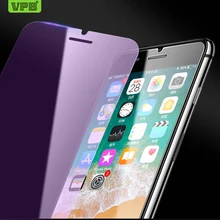 

Purple film for Apple 55S SE 6p 6sp transparent purple light for Apple 78 plus Tempered film for Apple XS MAX XR